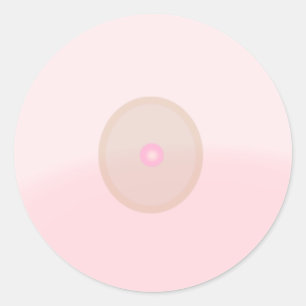 Adesivo Redondo Vinheta - Vírgula