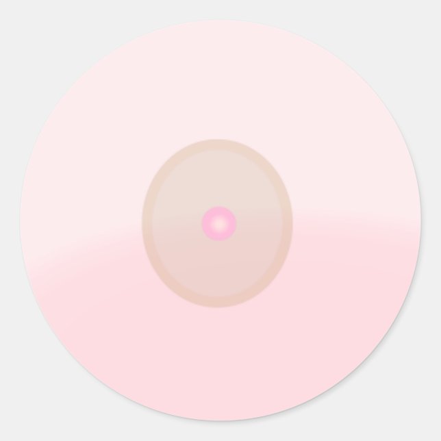 Adesivo Redondo Vinheta - Vírgula (Frente)