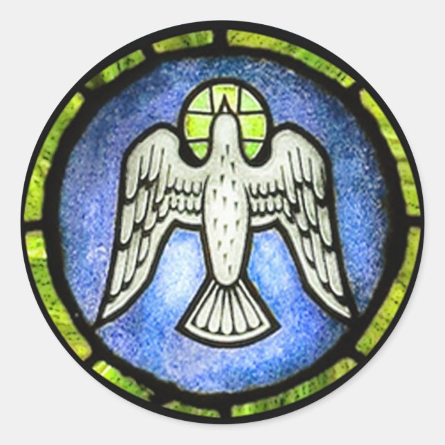 Adesivo Redondo Vinheta WIndow da Porta de Paz (Frente)