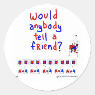 Adesivo Redondo Vinheta WOM