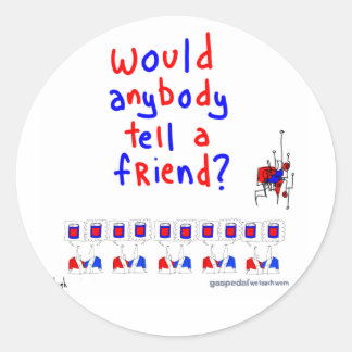 Adesivo Redondo Vinheta WOM