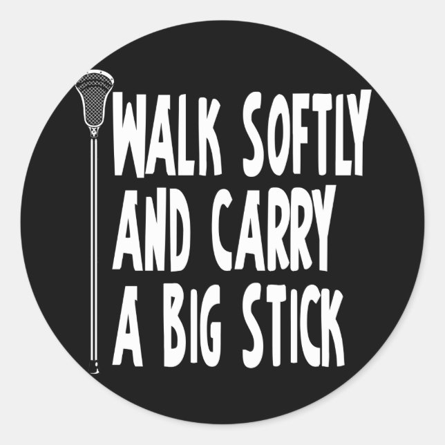 Adesivo Redondo Vinheta WSBS 3 do Humor de Sacrosse (Frente)