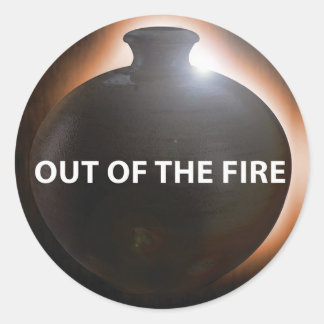 Adesivo Redondo Vinhetas