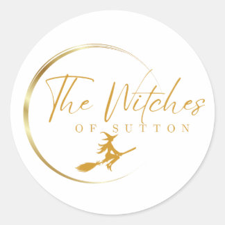 Adesivo Redondo Vinhetas