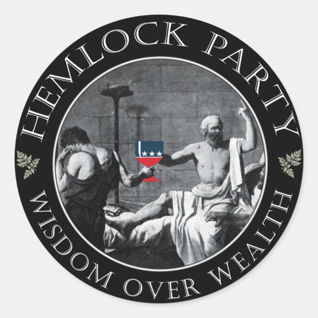 Adesivo Redondo Vinhetas (Frente)