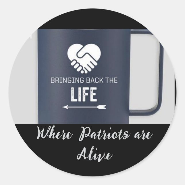 Adesivo Redondo Vinhetas (Frente)