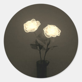 Adesivo Redondo Vinhetas