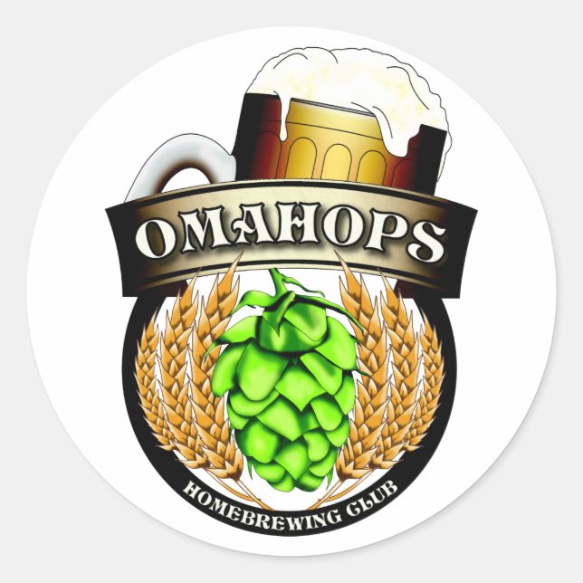 Adesivo Redondo Vinhetas (Frente)