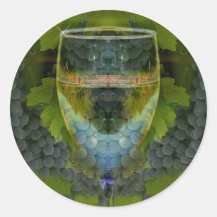 Adesivo Redondo Vinhetas!