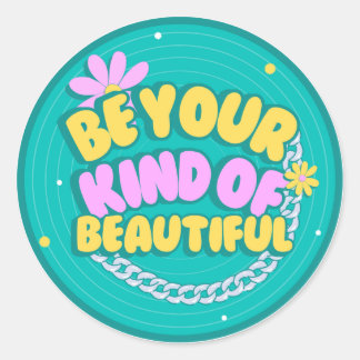 Adesivo Redondo Vinhetas