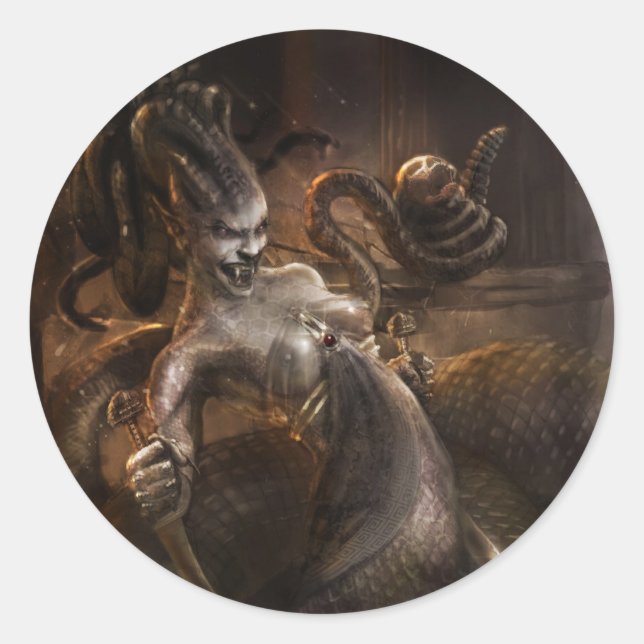 Adesivo Redondo Vinhetas (Frente)