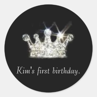 Adesivo Redondo Vinhetas