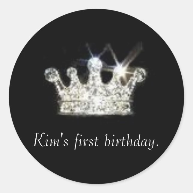 Adesivo Redondo Vinhetas (Frente)