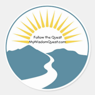 Adesivo Redondo Vinhetas