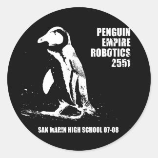 Adesivo Redondo Vinhetas