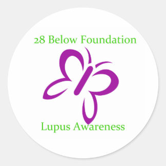 Adesivo Redondo Vinhetas