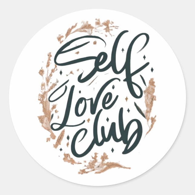 Adesivo Redondo Vinhetas (Frente)