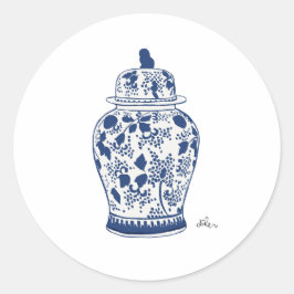 Adesivo Redondo Vinhetas