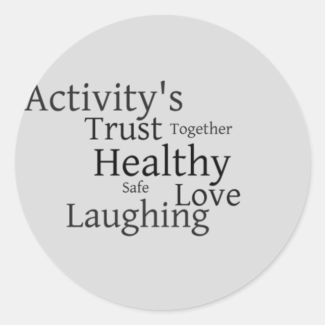 Adesivo Redondo Vinhetas (Frente)