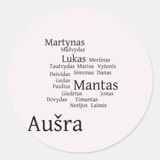 Adesivo Redondo Vinhetas (Frente)