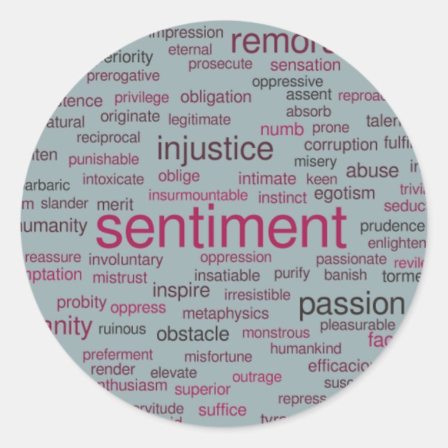 Adesivo Redondo Vinhetas (Frente)