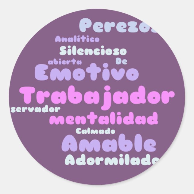 Adesivo Redondo Vinhetas (Frente)