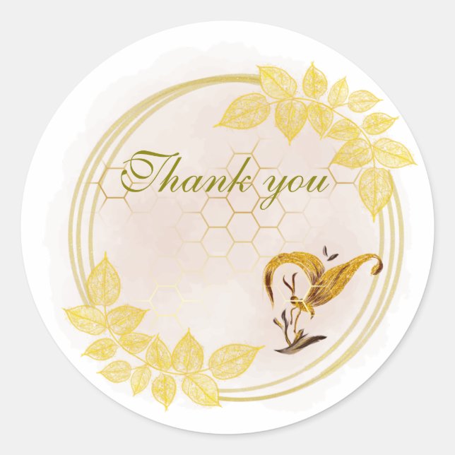 Adesivo Redondo Vinhetas (Frente)