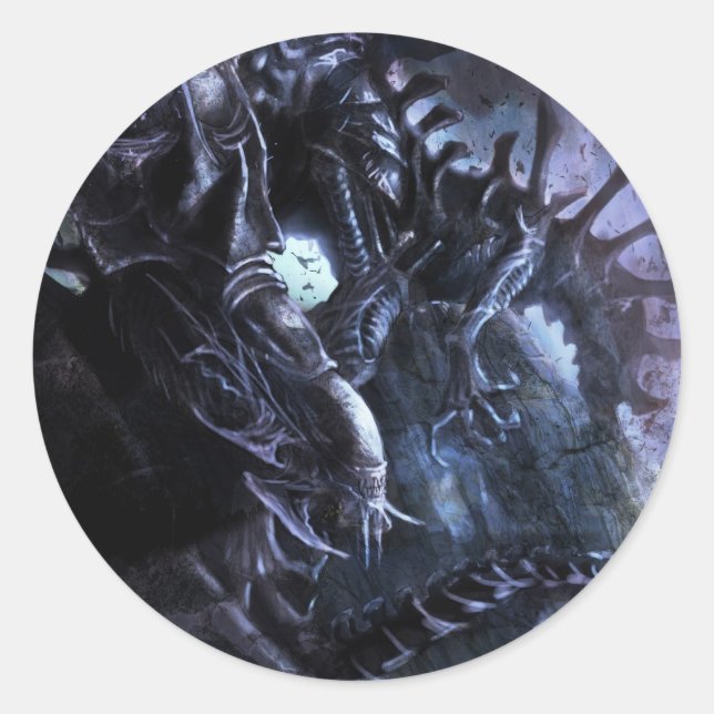 Adesivo Redondo Vinhetas (Frente)