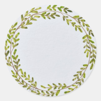 Adesivo Redondo Vinhetas