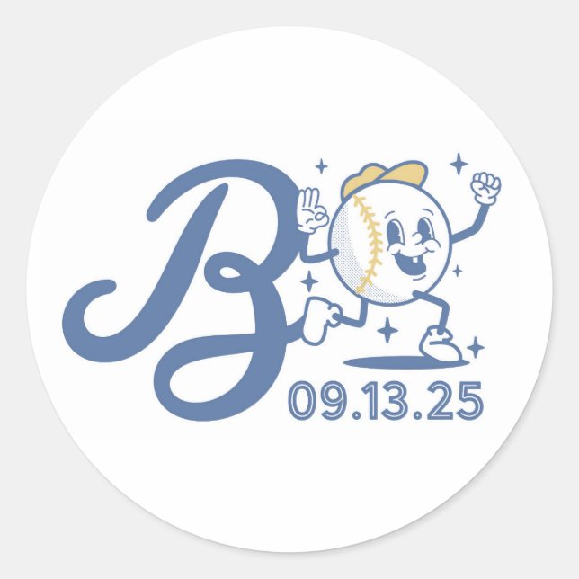 Adesivo Redondo Vinhetas (Frente)