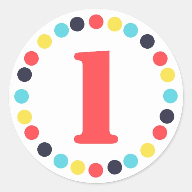 Adesivo Redondo Vinhetas Carnavais {Círculo} (Frente)