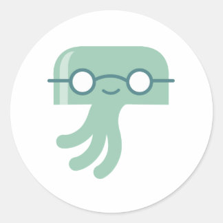 Adesivo Redondo Vinhetas com 3" de diâmetro/folha de 6