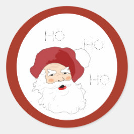 Adesivo Redondo Vinhetas da Cláusula Santa