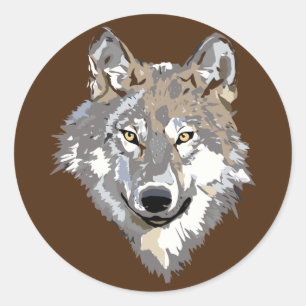 Adesivo Redondo vinhetas da face