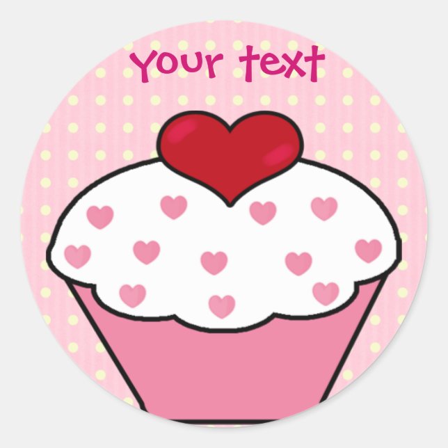 Adesivo Redondo vinhetas de aniversário (Frente)