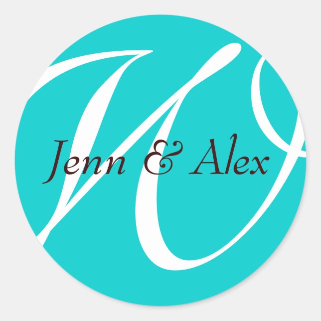 Adesivo Redondo Vinhetas de Casamento| C1 (Frente)