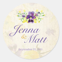 Vinhetas de Casamento Personalizadas de Panteras R