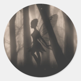 Adesivo Redondo Vinhetas de Fada Glimpse Encantadas