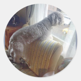 Adesivo Redondo Vinhetas de fumo!