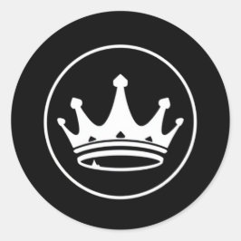 Adesivo Redondo Vinhetas de galinha