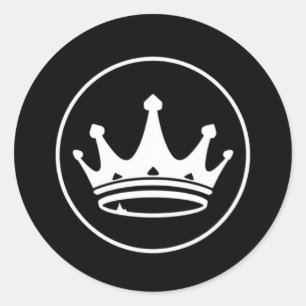 Adesivo Redondo Vinhetas de galinha