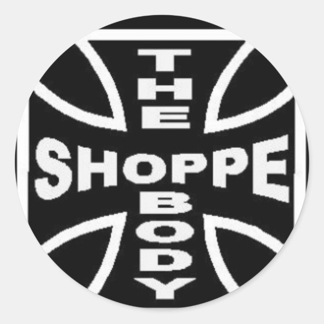 Adesivo Redondo Vinhetas de IRON CRUZADAS 6 por folha (Frente)