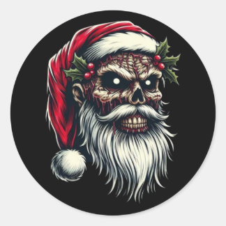 Adesivo Redondo Vinhetas de Natal