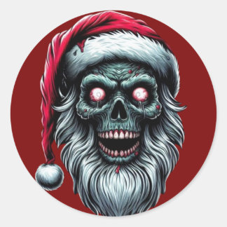 Adesivo Redondo Vinhetas de Natal