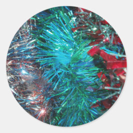 Adesivo Redondo Vinhetas de Natal