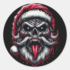Adesivo Redondo Vinhetas de Natal