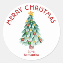 Vinhetas de Natal felizes, Árvore de Natal