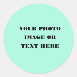 Adesivo Redondo Vinhetas de Natal Personalizadas - Férias Redondas