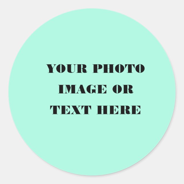 Adesivo Redondo Vinhetas de Natal Personalizadas - Férias Redondas (Frente)