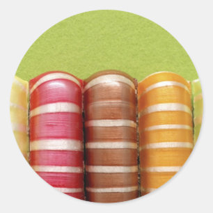 Adesivo Redondo Vinhetas de pirulito